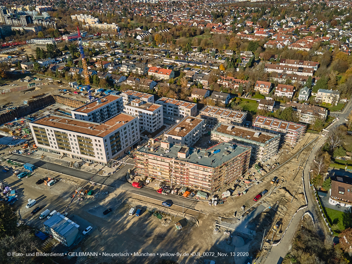 13.11.2020 - Piederstorfer Gelände und Alexisqaurtier am Karl-Marx-Ring in Neuperlach 13.11.2020 - Piederstorfer Gelände und Alexisqaurtier am Karl-Marx-Ring in Neuperlach